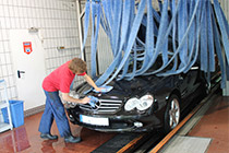 Reinigung eines Mercedes-Benz